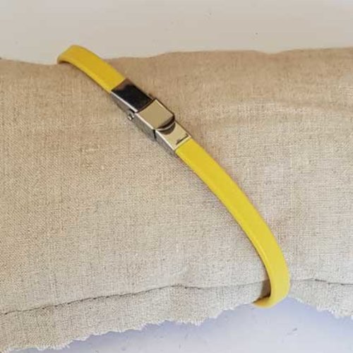 Bracelet 05 mm ajustable au poignet cuir n°59
