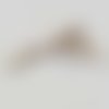 Fermoir toggle zamak pour cuir rond 2.5 mm
