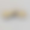 Fermoir crochet zamak pour cuir 06 mm cuir plat