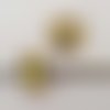 Perle n°1202 compatible style pandora grand trou en plastique a facette