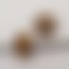 Perle n°1206 compatible style pandora grand trou en plastique ronde