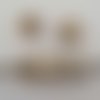Perle n°1217 compatible style pandora grand trou en plastique à facette