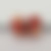 Perle n°1234 compatible style pandora grand trou en plastique ronde