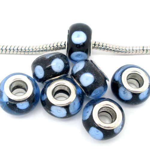 Perle n°0458-02 compatible maille serpent européen