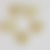 Bouton coeur 23 mm n°01 ecru