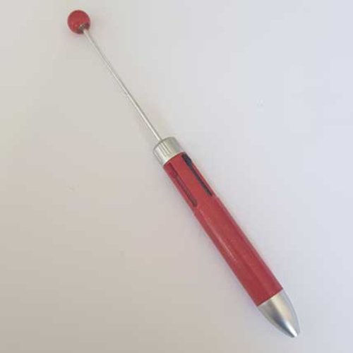 Stylo 4 couleurs n°04 à décorer pour perles à customiser x 1 pièce