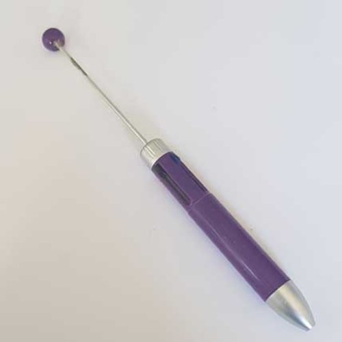 Stylo 4 couleurs n°08 à décorer pour perles à customiser x 1 pièce