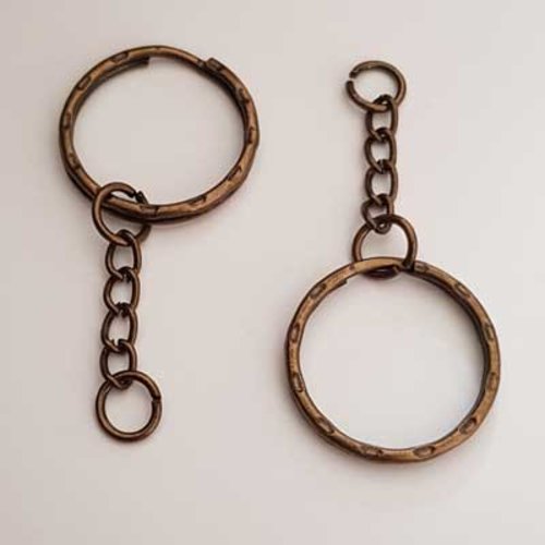 Anneau porte clé porte clé n°08-02 support porte clé à customiser