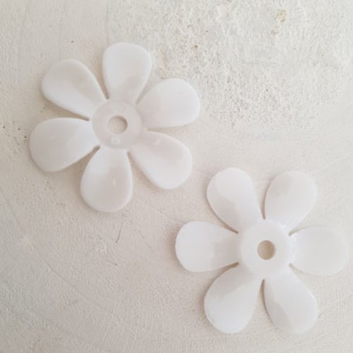 Fleur synthétique n°01 blanc