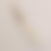 Pompon mousqueton 45 mm blanc