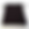Pochette rectangle noir 12 x 10 cm