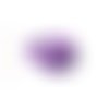 5 bagues enfant en acrylique - coloris violet 