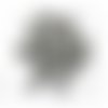 [ gros lot ] 30 breloques  crane tête de mort - argent vieilli