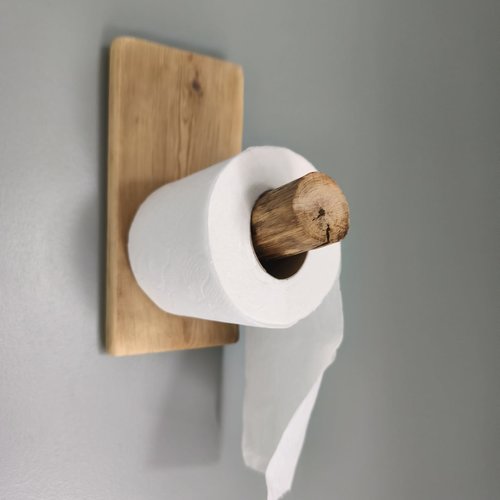 Porte-papier toilette  bois flotté | déco wc nature & récup