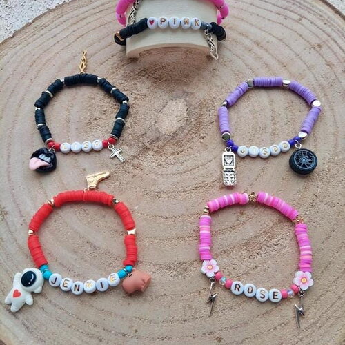 Bracelet k-pop, black pink