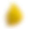 Tranche d'agate jaune 76 mm