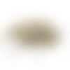 50 gr de perles de rocaille 11/0 2mm argent