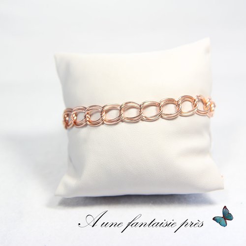 Bracelet triple maillon
