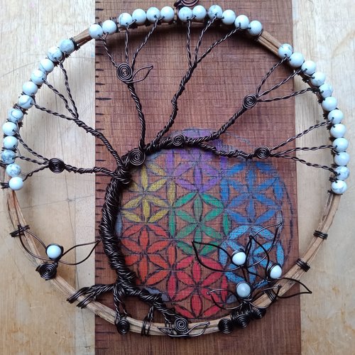 Arbre de vie howlite