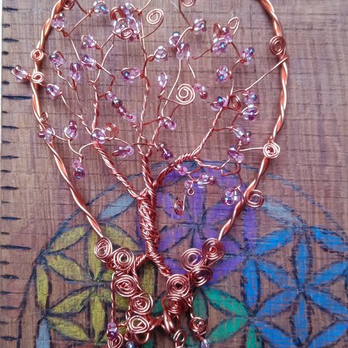 Arbre fantaisie en rocaille