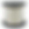 Cordon suédine blanc,faux daim,3mm,vendu par 1 m