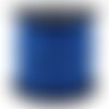 Cordon suédine,bleu roi,3mm sur 1mm,vendu par 1m