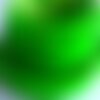 Cuir lanière 5 mm vert fluor, vendu par 20 cm