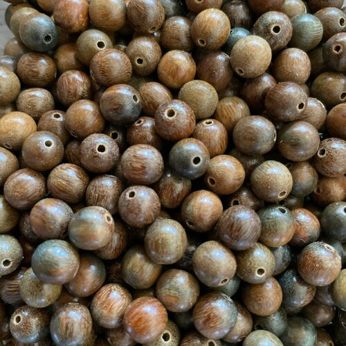 Perles de bois de santal bouddhiste bouddha méditation 8 mm,lot de 20 perles