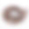 Perle agate de madagascar, rond,mat,chameau, 10mm,lot de 10 pcs