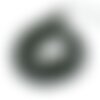 Perle onyx noir à facette mat 10 mm,lot de 10 perles