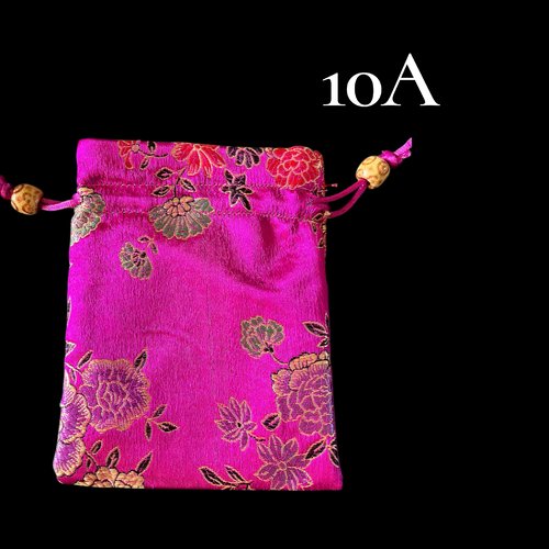 Pochette cadeau en soie,14x11 cm,vendue à l'unité