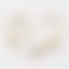 Dormeuse boucle d'oreille en acier inoxydable,lot de 5 paires