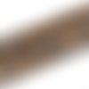 Perle oeil de tigre,natural givré mat,grade a,4 mm,lot de 30 perles