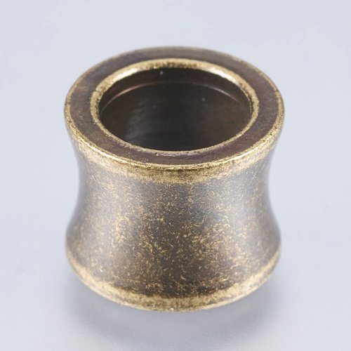 Perle en acier inoxydable 304 couleur bronze