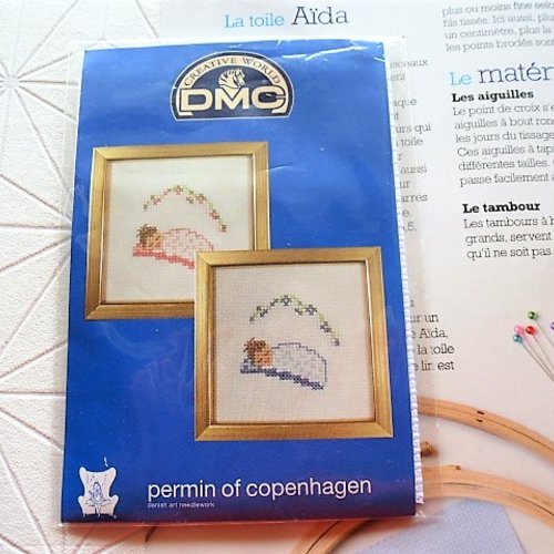 Mini kit à broder dmc sujet enfants