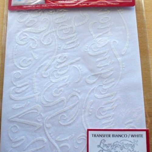 Transfert blanc en italien