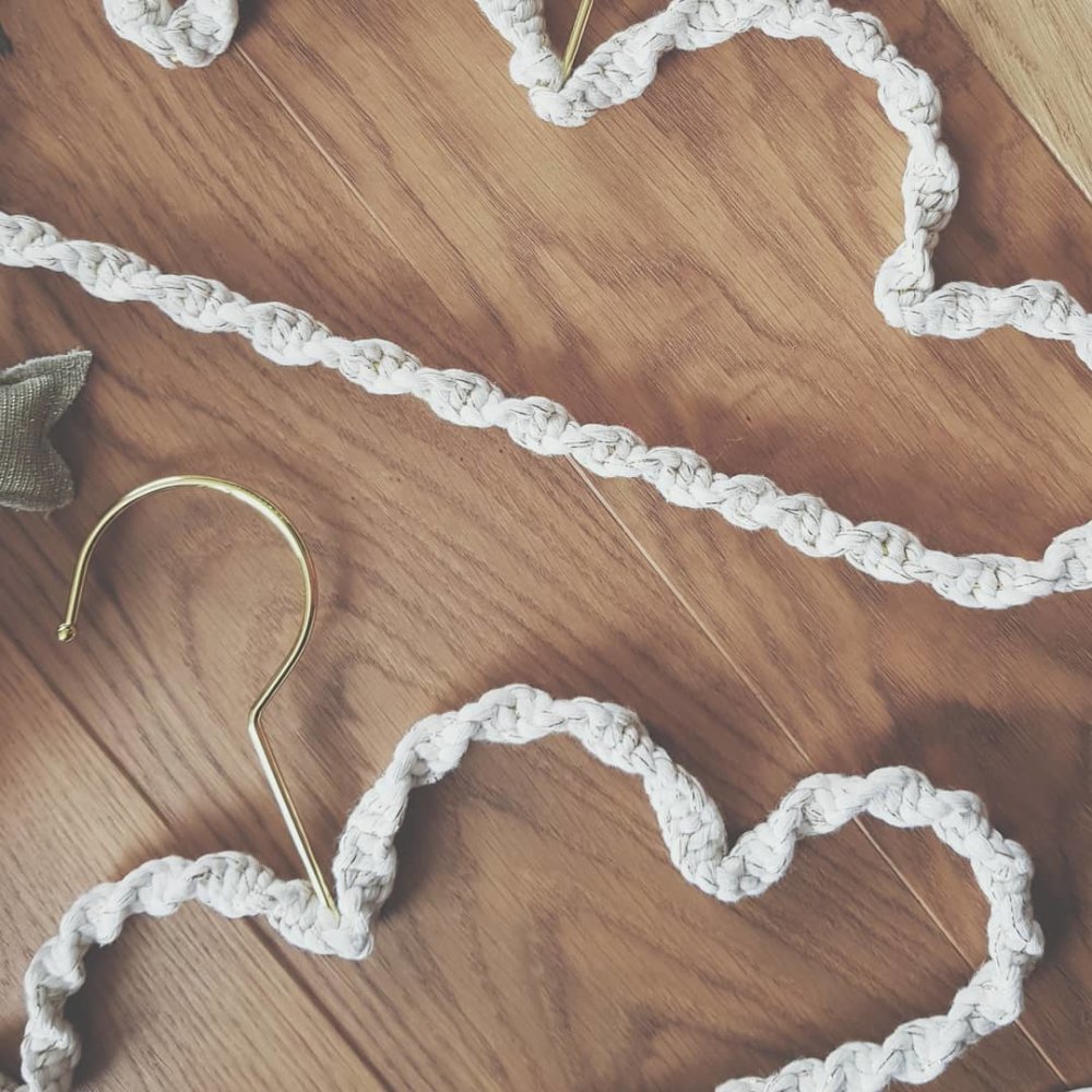 Cintre Enfant Nuage En Macrame Un Grand Marche