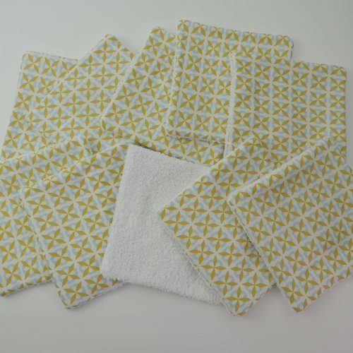 Lingettes Lavables En Coton Eponge Pour Bebe Un Grand Marche