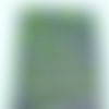 Satin wax, 4 yards en satin et 2 yards en mousseline, tissu satin wax avec mousseline pour vos vêtements/couleur vert