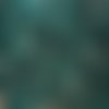 Tissu polyester mousseline imprimé par 50 cm - tissu graphique fond vert