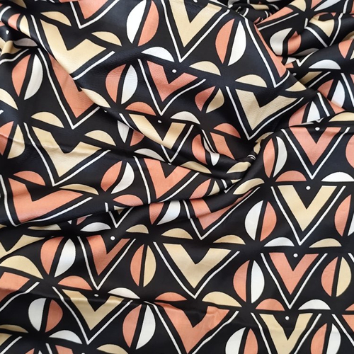 Satin wax bogolan vendu par 90 cm/1 yard, silk wax et sa mousseline pour vos vêtements/idée cadeaux/motif bogolan