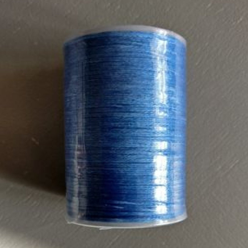 Bobine de fil plat ciré galaces - 90 mètres - polyester  0,8 mm d'épaisseur ref s036.  pour macramé, bijoux.