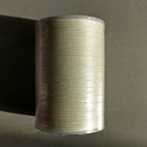 Bobine de fil plat ciré galaces - 90 mètres - polyester  0,8 mm d'épaisseur ref s002.  pour macramé, bijoux.