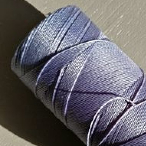 10 mètres ou + de  fil macramé ciré linhasita - polyester 0,5 mm d'épaisseur pour macramé, bijoux. jeans réf 384.