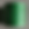 Fil rond ciré galaces - 10 mètres - polyester  0,8 mm d'épaisseur.  pour macramé, bijoux. vert