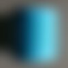 Fil rond ciré galaces - 10 mètres - polyester  0,8 mm d'épaisseur.  pour macramé, bijoux. bleu