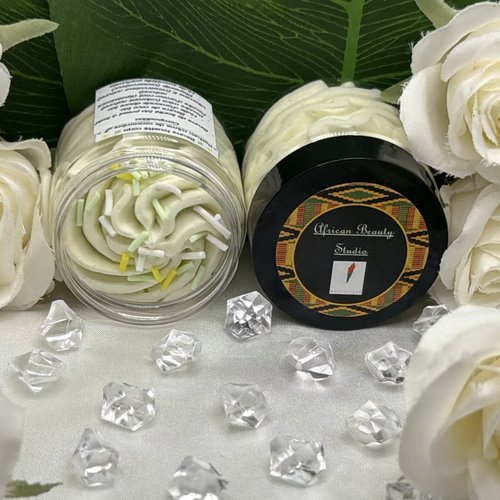 Beurre fouetté corps parfum "crème de concombre"