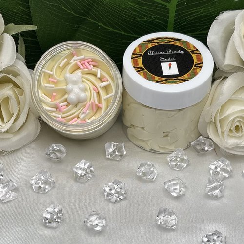 Beurre fouetté corps parfum "galette des rois"