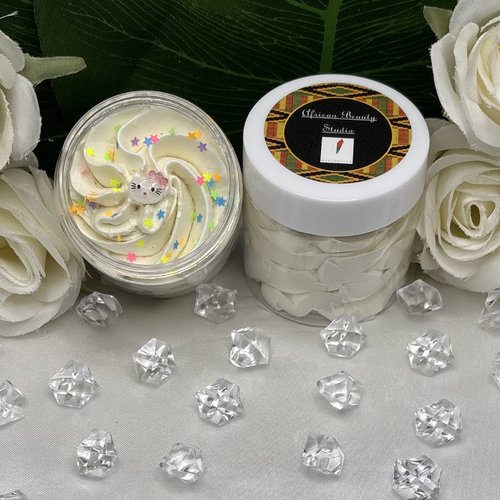 Beurre fouetté corps "nature et paillettés"