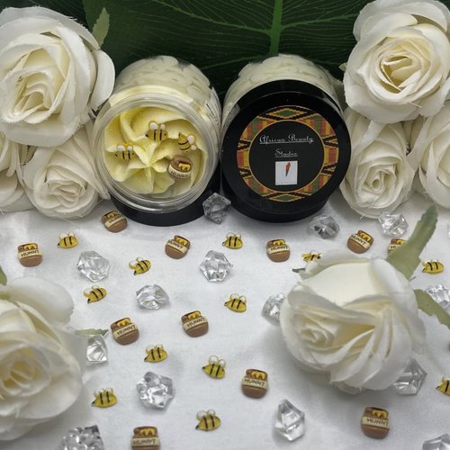 Beurre fouetté corps parfum "miel"